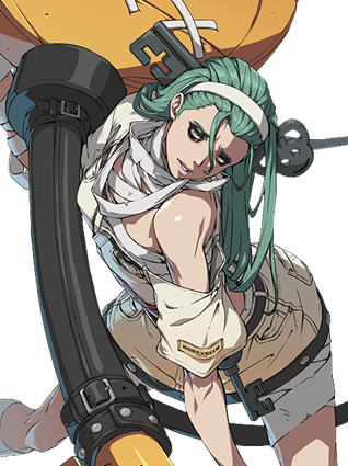 Official art of ABA from Guilty Gear Strive.